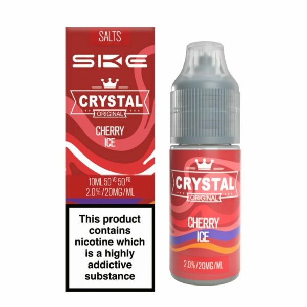 SKE Crystal Salts – Cherry Ice VAPING - XMANIA Ireland