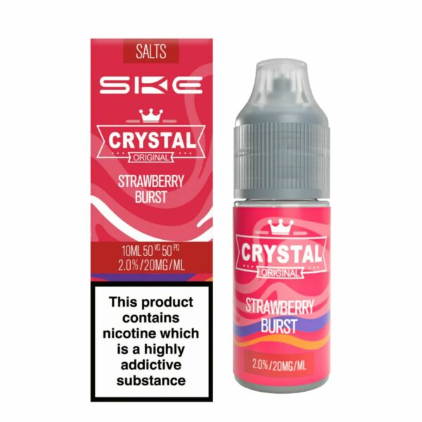 SKE Crystal Salts – Strawberry Burst VAPING - XMANIA Ireland 7