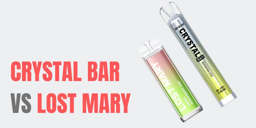 Crystal Vape Bar vs. Lost Mary: Which is better?