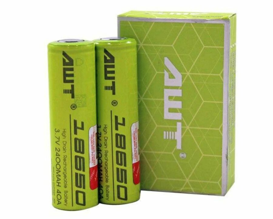 AWT BATTERY 18650 2400MAH (Pack of 2) VAPING - XMANIA Ireland 2