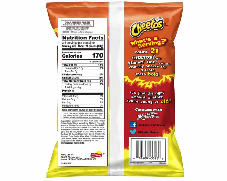 Cheetos Crunchy Cheddar Jalapeno 226G AMERICAN SNACKS - XMANIA Ireland 2