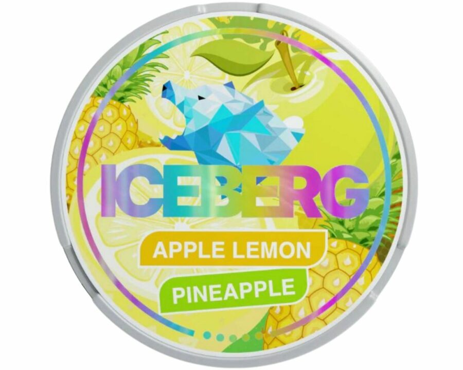 Iceberg Apple Lemon Pineapple SNUS/NICOTINE POUCHES - XMANIA Ireland