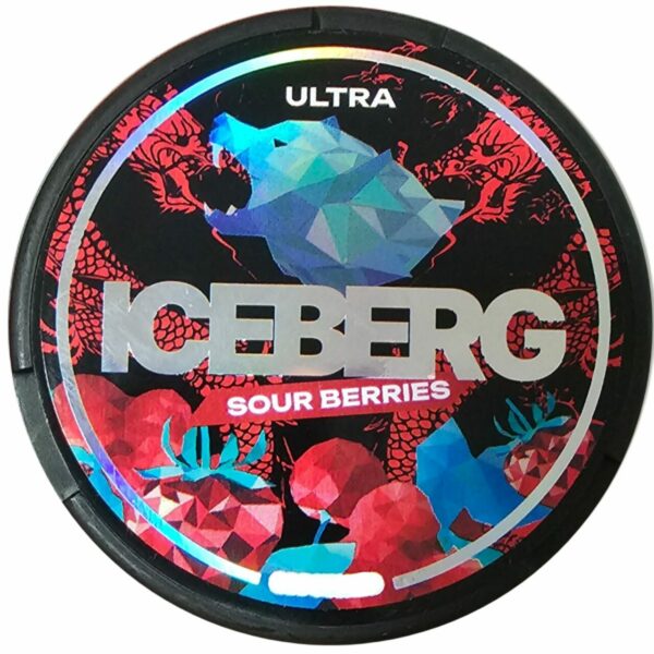 Iceberg Sour Berries SNUS/NICOTINE POUCHES - XMANIA Ireland