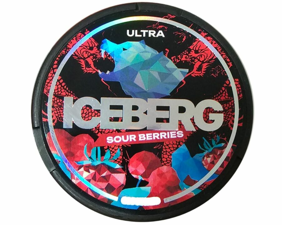 Iceberg Sour Berries SNUS/NICOTINE POUCHES - XMANIA Ireland 2