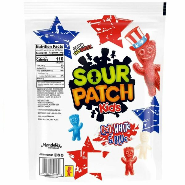Sour Patch Red Whıte & Blue 87G Warheads - XMANIA Ireland 3
