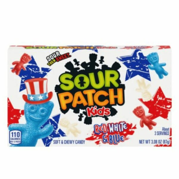 Sour Patch Red Whıte & Blue 87G Warheads - XMANIA Ireland