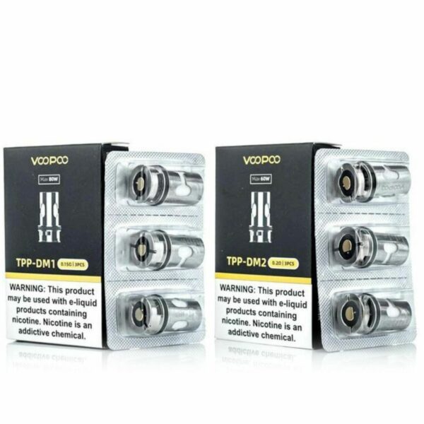 VOOPOO TPP DM COILS (PACK OF 3) VAPING - XMANIA Ireland