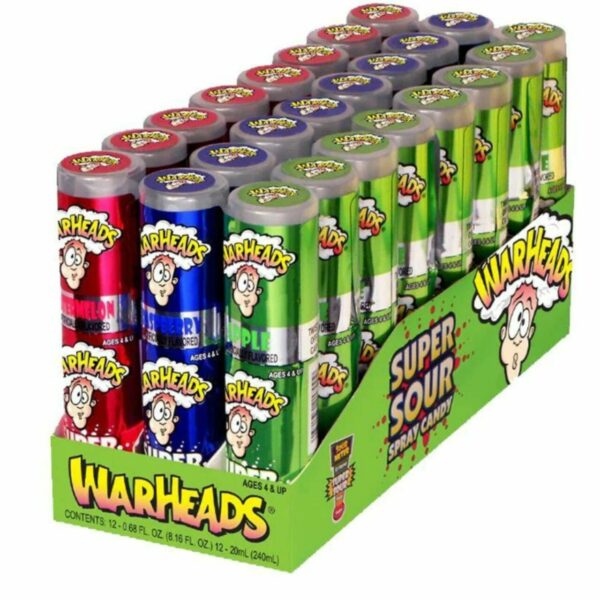 Warheads Super Sour Spray – Blue Raspberry 20ML Warheads - XMANIA Ireland 3