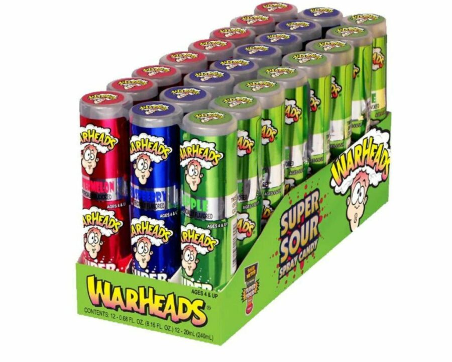 Warheads Super Sour Spray – Blue Raspberry 20ML Warheads - XMANIA Ireland 3