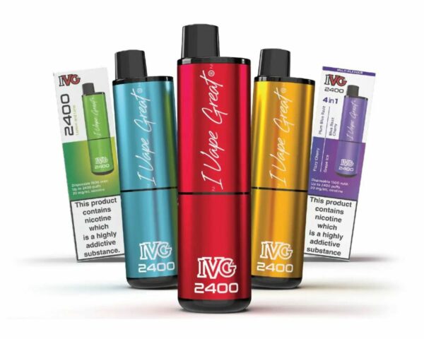 IVG 2400 Disposable Vape Falvours