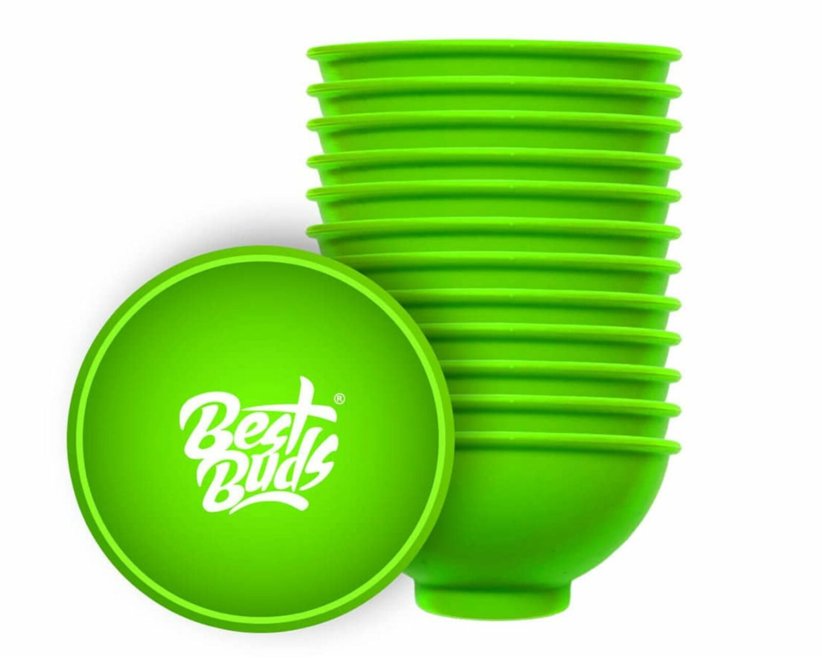 Best Buds Green Silicone Mixing Bowl (7cm)