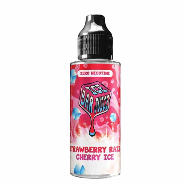 Ice Bar Juice Salts – Strawberry Razz Cherry Ice 100ml VAPING - XMANIA Ireland 7