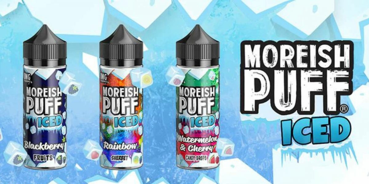 MOREISH PUFF ICED – APPLE & MANGO 100ML VAPING - XMANIA Ireland 8