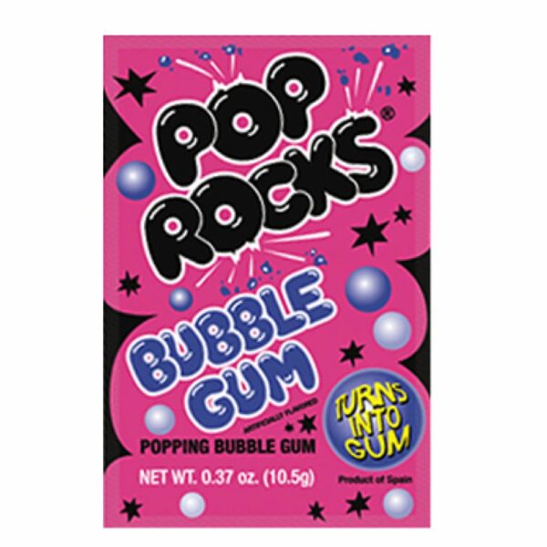 Pop Rocks Bubble Gum Popping Candy 9.5G Sweetarts - XMANIA Ireland