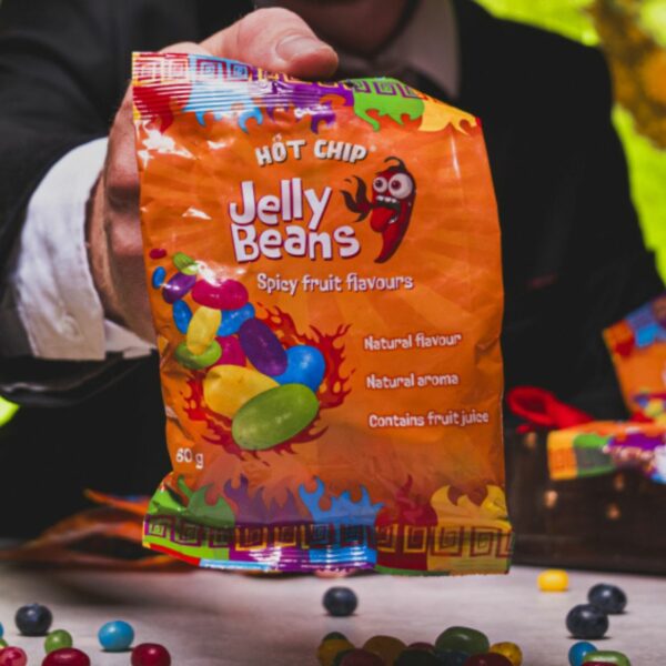 JELLY BEANS SPICY FRUIT FLAVOURS 60G AMERICAN SNACKS - XMANIA Ireland 3