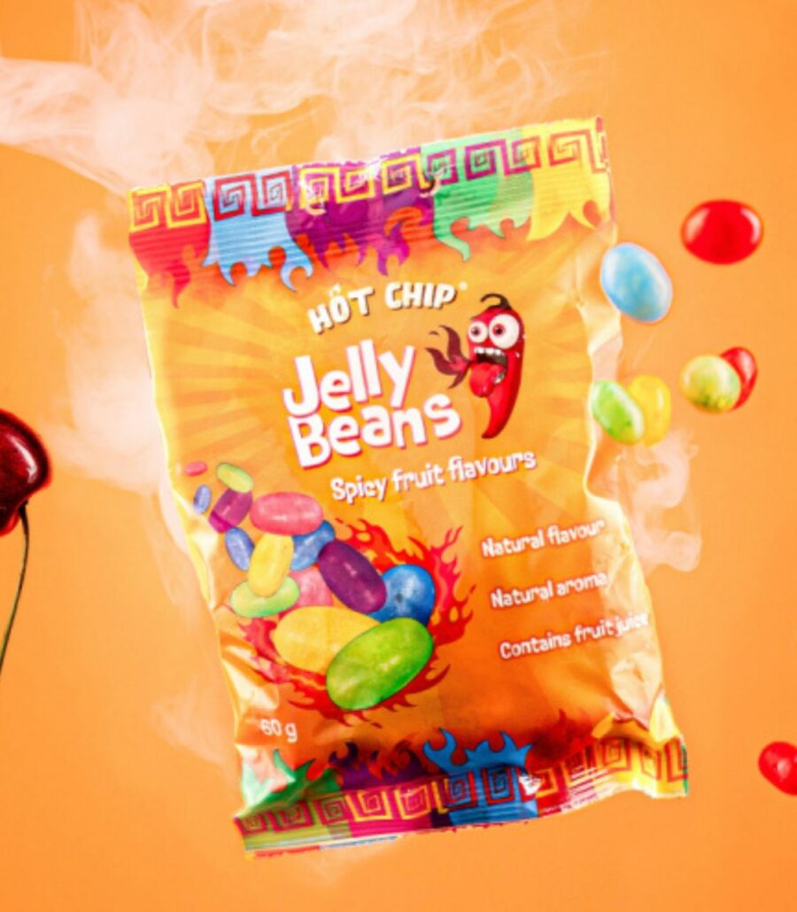 JELLY BEANS SPICY FRUIT FLAVOURS 60G AMERICAN SNACKS - XMANIA Ireland 4