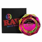 RAW Rainbow Glass Ashtray 420 SUPPLIES - XMANIA Ireland 6