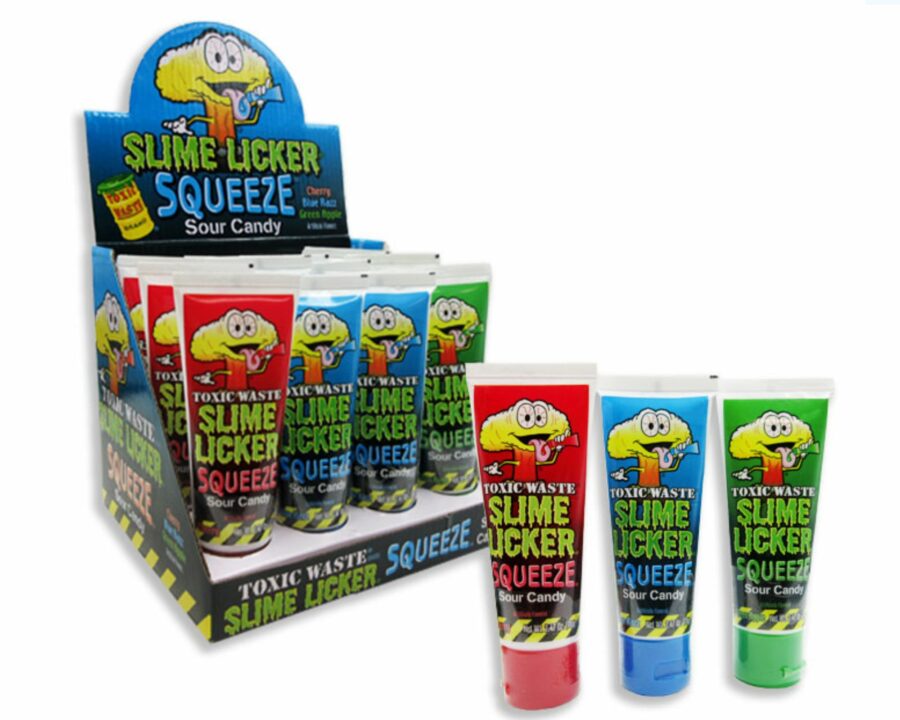 Toxic Waste Slime Licker Squeeze – Cherry 70G AMERICAN SNACKS - XMANIA Ireland 6