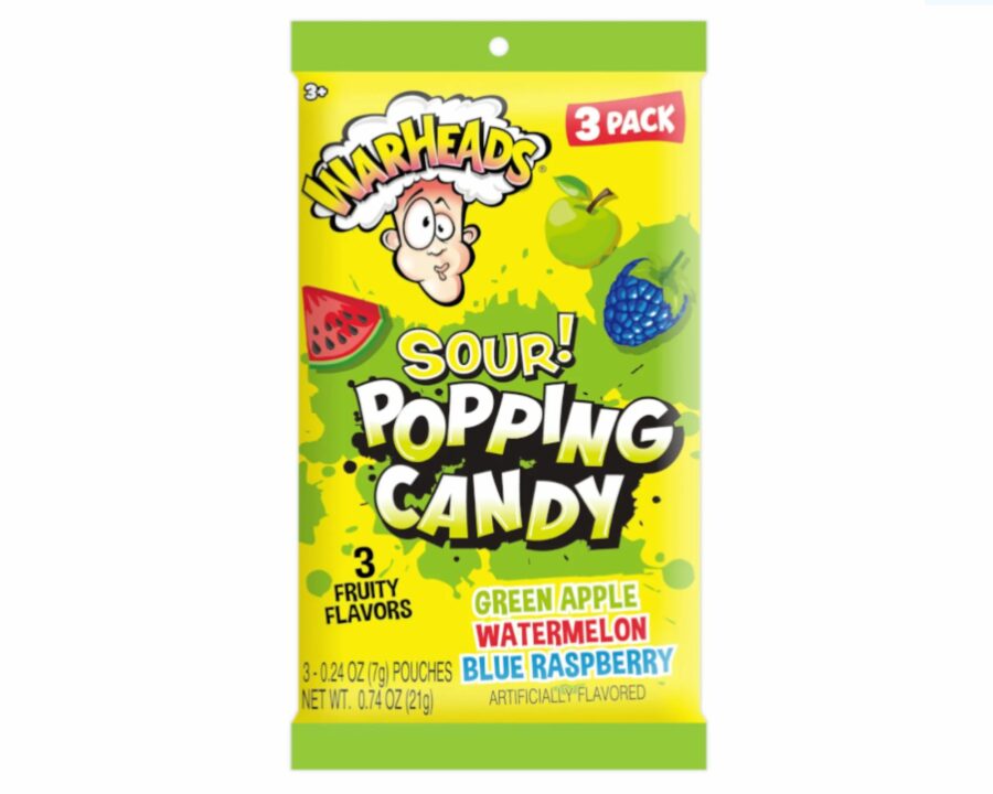Warheads Sour Popping Candy (3-pack) Warheads - XMANIA Ireland 2
