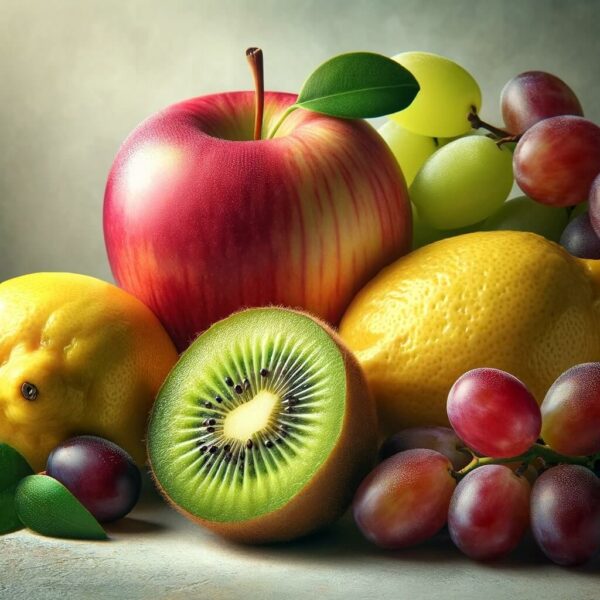 Kiwi, Apple, Lemon