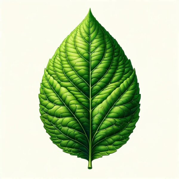 Tobacco leaf: illustration image