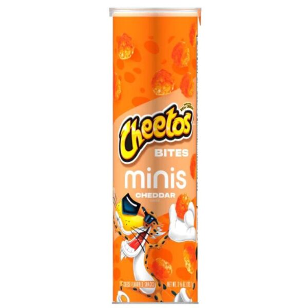 Cheetos Minis Canister Cheddar 100G AMERICAN SNACKS - XMANIA Ireland