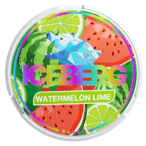 Iceberg Watermelon Lime SNUS/NICOTINE POUCHES - XMANIA Ireland