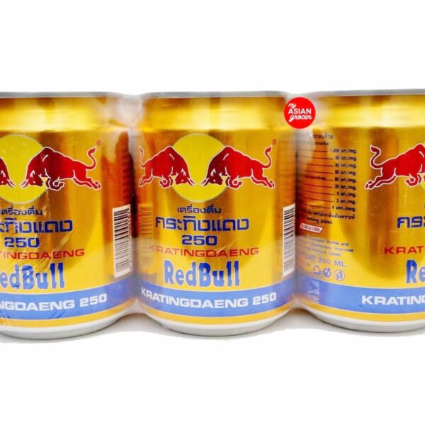 Kratingdaeng Red Bull Energy Drink 250ML AMERICAN SNACKS - XMANIA Ireland 3
