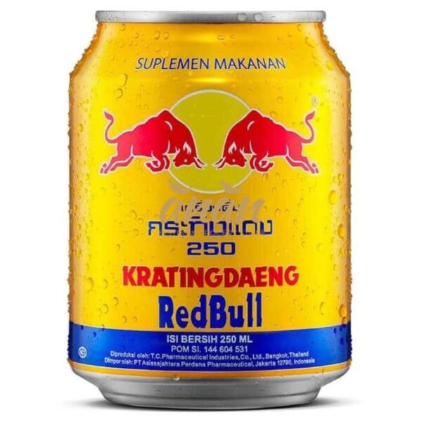 Kratingdaeng Red Bull Energy Drink 250ML AMERICAN SNACKS - XMANIA Ireland