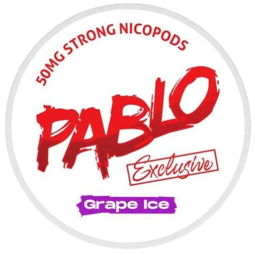 Pablo Exclusive Grape Ice SNUS/NICOTINE POUCHES - XMANIA Ireland