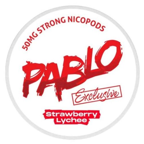 Pablo Exclusive Strawberry Lyche SNUS/NICOTINE POUCHES - XMANIA Ireland