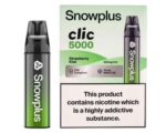 Snowplus Clic 5000 – Strawberry Kiwi (Disposable Pod Kit) 20MG DISPOSABLE VAPE BARS - XMANIA Ireland 7