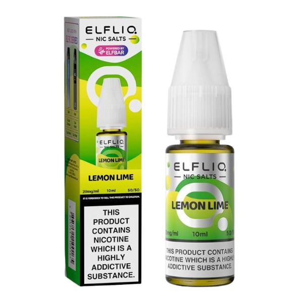 Elfliq – Lemon lime (The Official ElfBar Nic Salt Liquid) VAPING - XMANIA Ireland