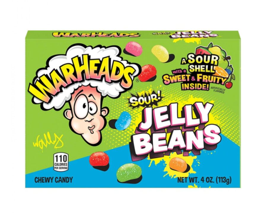 Warheads Theatre Box Jelly Beans 113G Warheads - XMANIA Ireland 2
