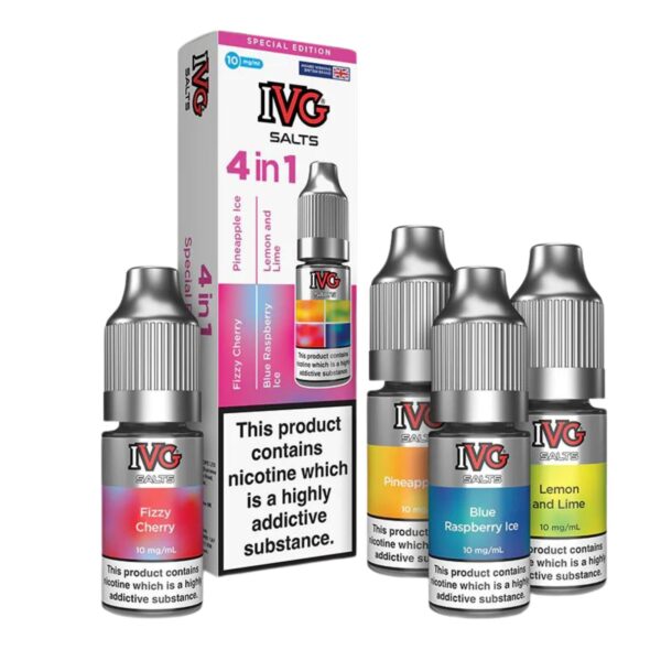 IVG 4 IN 1 NIC SALTS – SPECIAL EDITION VAPING - XMANIA Ireland
