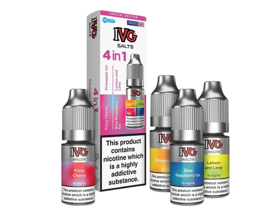 IVG 4 IN 1 NIC SALTS – SPECIAL EDITION VAPING - XMANIA Ireland 2