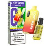 Lost Mary BM6000 - Banana Volcano (Disposable Pod Kit) 20MG Lost Mary BM6000 - Banana Volcano (Disposable Pod Kit) 20MG
