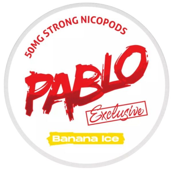 Pablo Exclusive Banana Ice SNUS/NICOTINE POUCHES - XMANIA Ireland 11