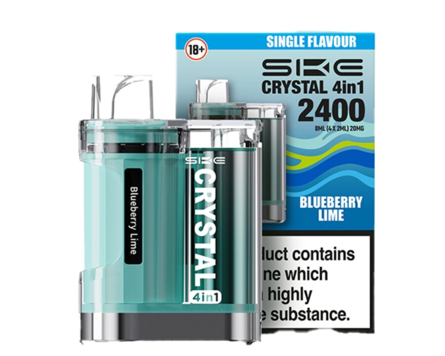 Blueberry Lime – Crystal Bar 4in1 (Disposable Vape Bar) DISPOSABLE VAPE BARS - XMANIA Ireland 2