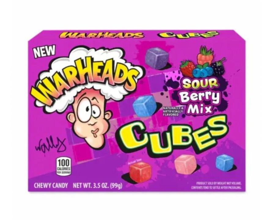 Warheads Theatre Berry Cubes 99G Warheads - XMANIA Ireland 2