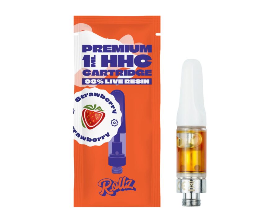 HHC ROLLZ CARTRIDGE – STRAWBERRY HHC PRODUCTS - XMANIA Ireland 2