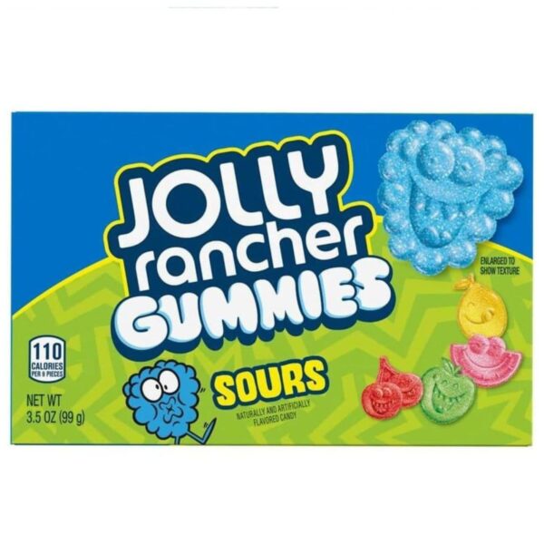 Jolly Rancher Gummies Sour Theatre Box 1199G AMERICAN SNACKS - XMANIA Ireland