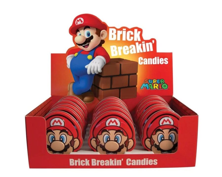 Nintendo Mario Brick Breakin Candy Tin 20G AMERICAN SNACKS - XMANIA Ireland 5