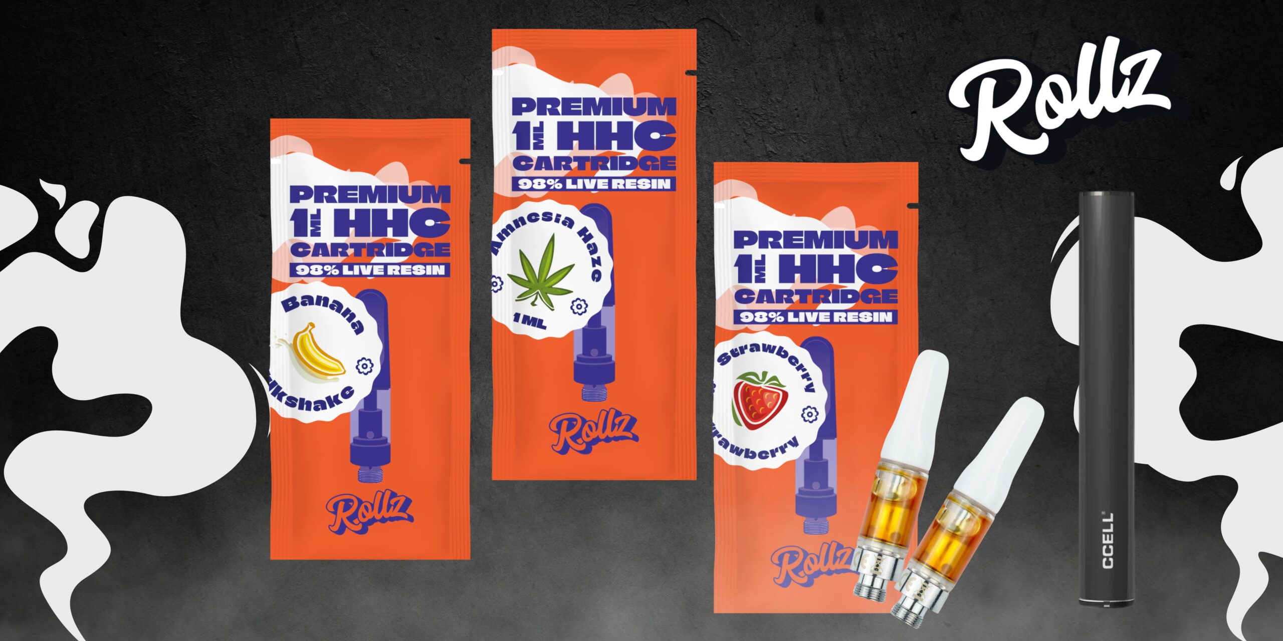 HHC ROLLZ CARTRIDGE – STRAWBERRY HHC PRODUCTS - XMANIA Ireland 8