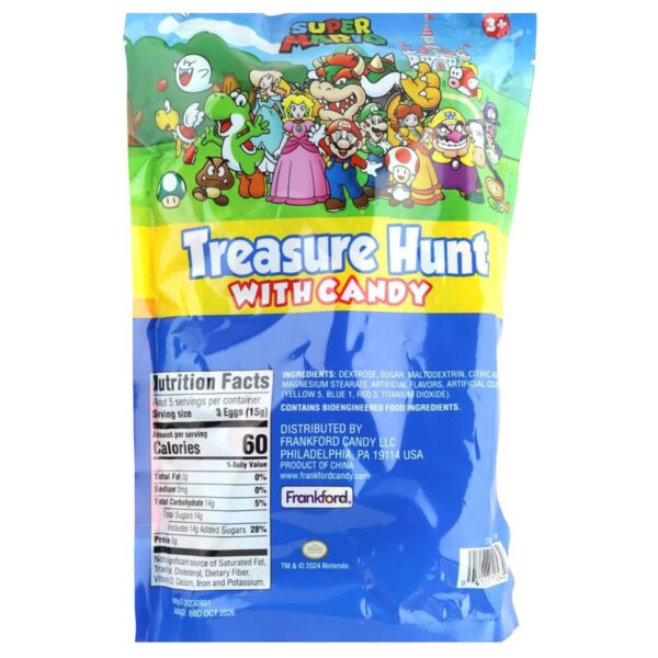 Super Mario Treasure Hunt Candy 80G AMERICAN SNACKS - XMANIA Ireland 3