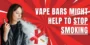 Vape bars might help to Stop smoking