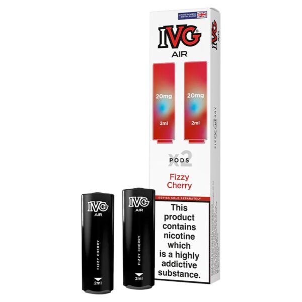 IVG AIR Pods – Fizzy Cherry VAPING - XMANIA Ireland