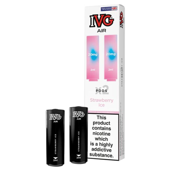 IVG AIR Pods – Strawberry Ice VAPING - XMANIA Ireland