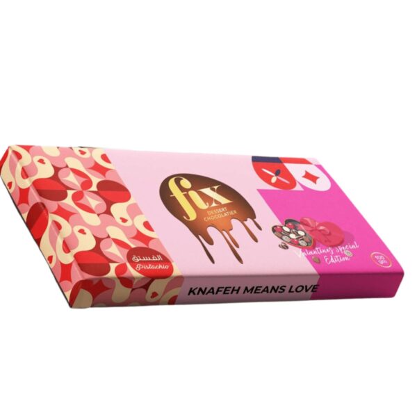 Fix It Dubai Chocolate Valentines 100g AMERICAN SNACKS - XMANIA Ireland