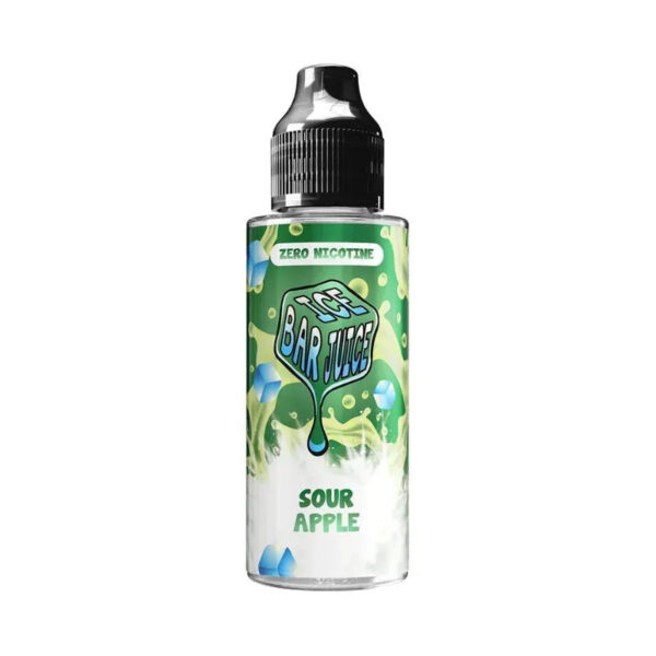 Ice Bar Juice Salts – Sour apple 100ml VAPING - XMANIA Ireland